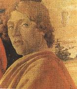 Sandro Botticelli, Young man in a Yellow mantle (mk36)